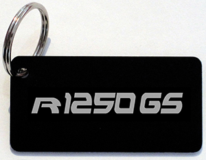 BEEMER GS key ring with R 1250 GS logo